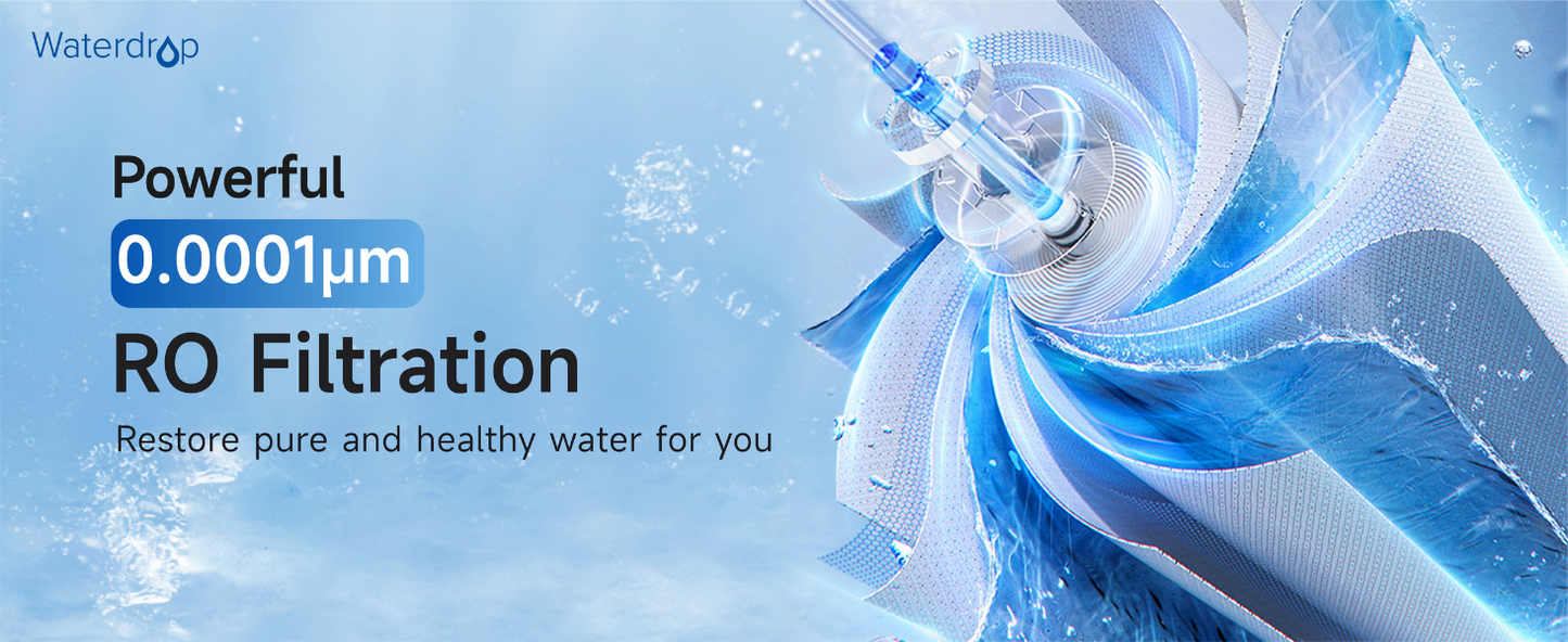 Waterdrop G2P600 – Sistema de Ósmosis Inversa para el Hogar